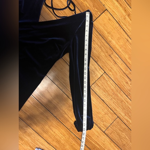 Free People Misha Velvet Mini Dress Long Sleeve - Picture 13 of 13